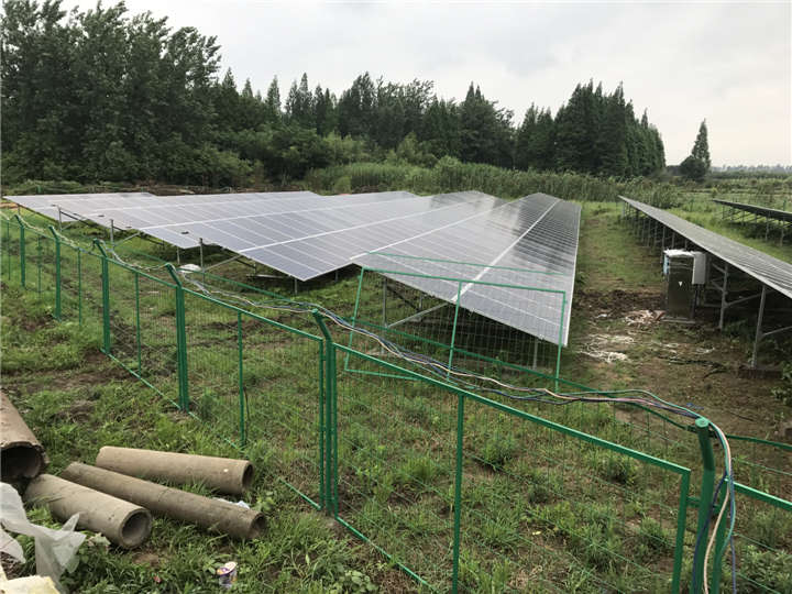 湖北孝感太陽能并網發電項目