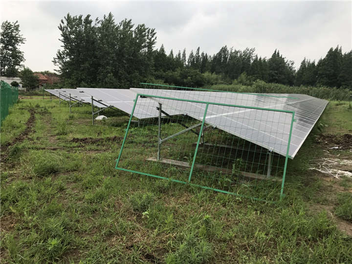 湖北孝感太陽能并網發電項目/