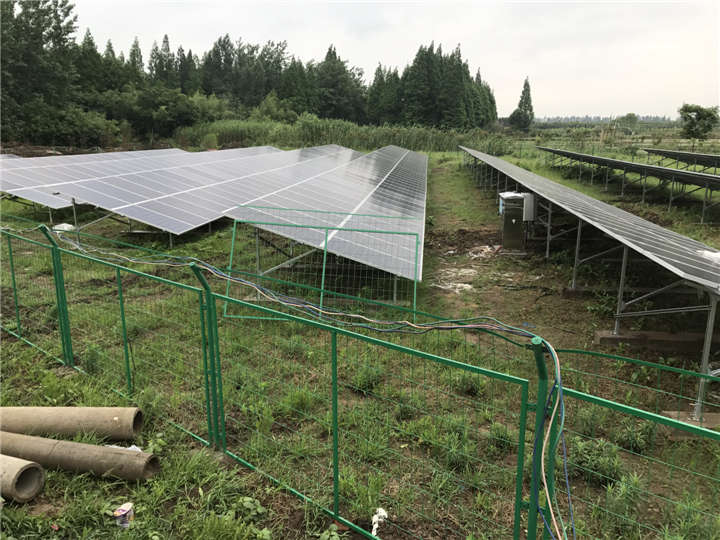 湖北孝感太陽能并網發電項目