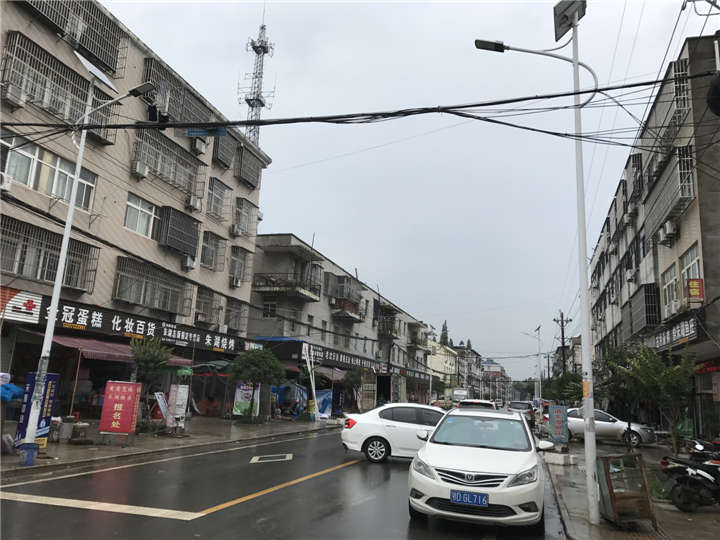 湖北孝感朱湖農場鋰電池太陽能路燈