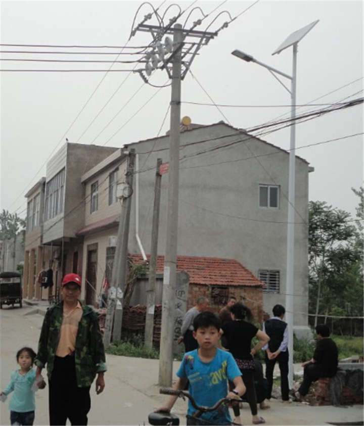 湖北武漢太陽能路燈案例