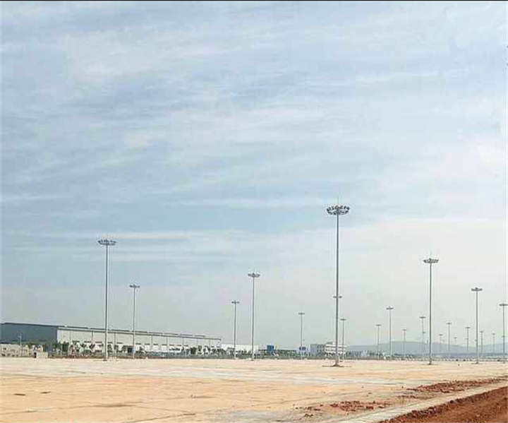 通用別克生產基地高桿燈案例