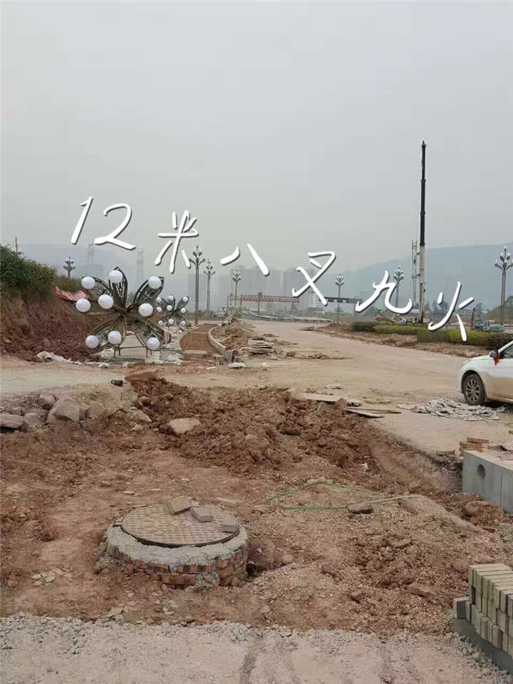 重慶黔江道路延伸工程-玉蘭燈