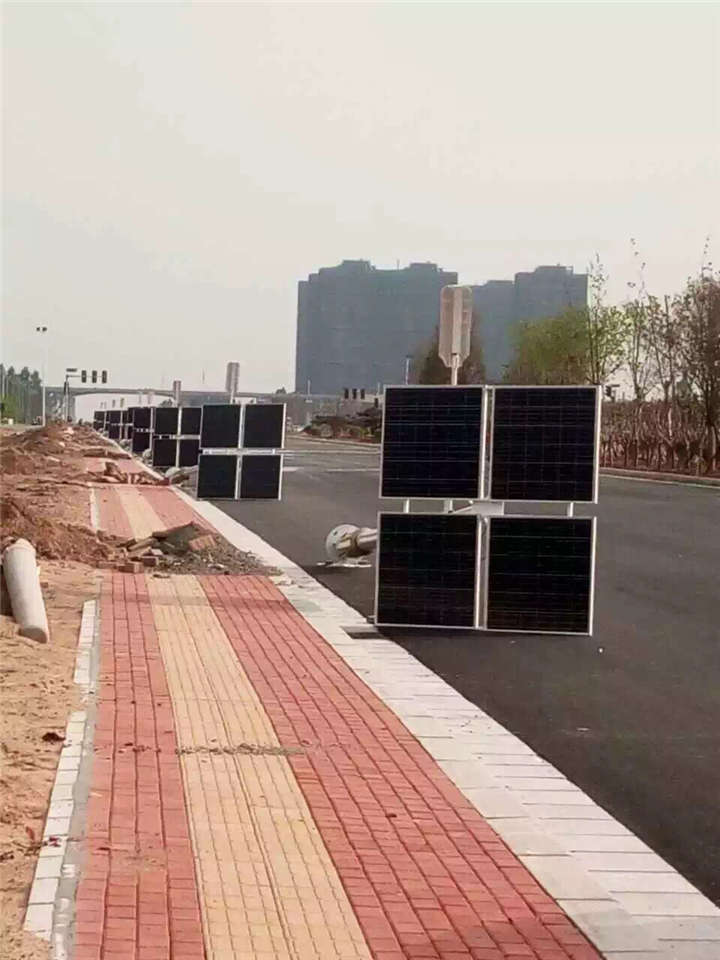 青海西寧太陽能路燈案例