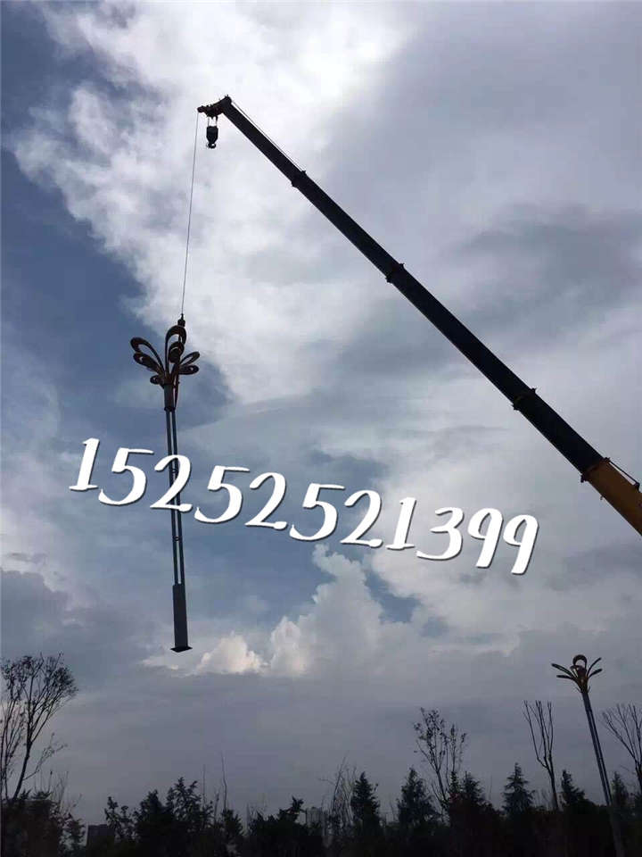 黑龍江二道河農場LED景觀燈亮化工程