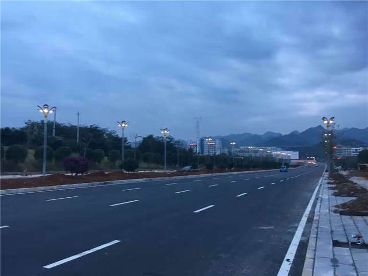 黑龍江二道河農場LED景觀燈亮化工程