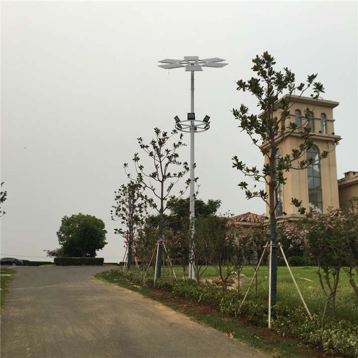 江蘇盱眙生態(tài)園太陽(yáng)能廣場(chǎng)燈案例