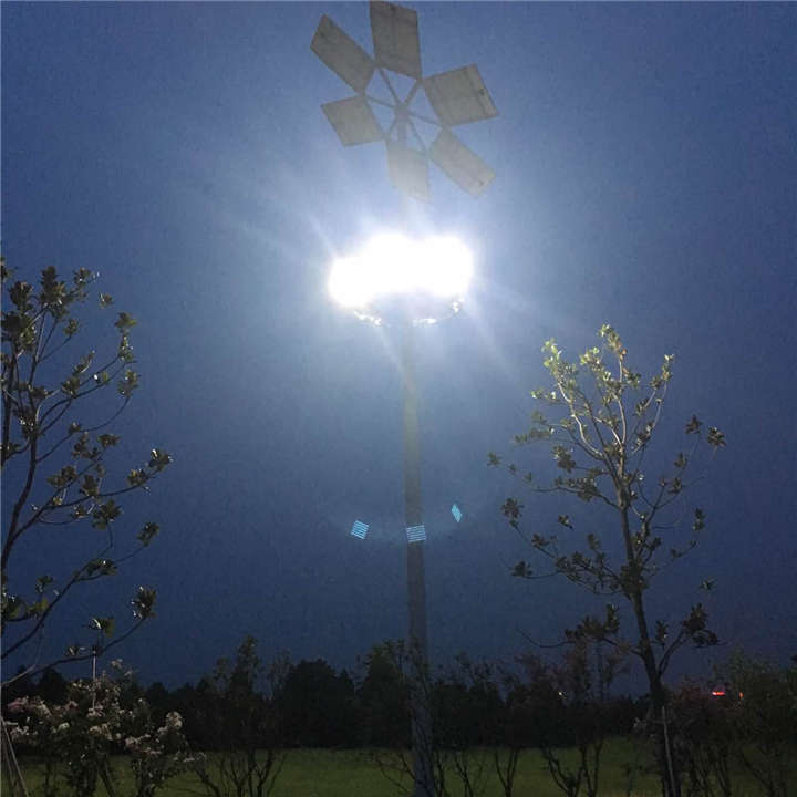 江蘇盱眙生態(tài)園太陽(yáng)能廣場(chǎng)燈案例