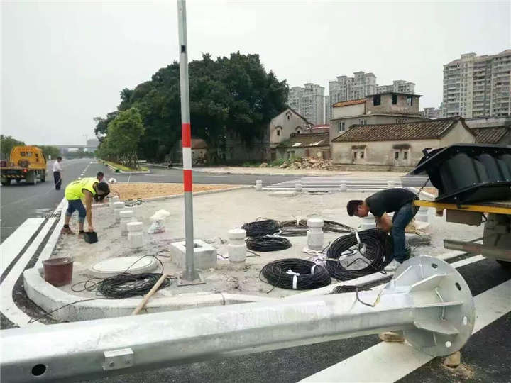 江都233省道道路燈東延項目